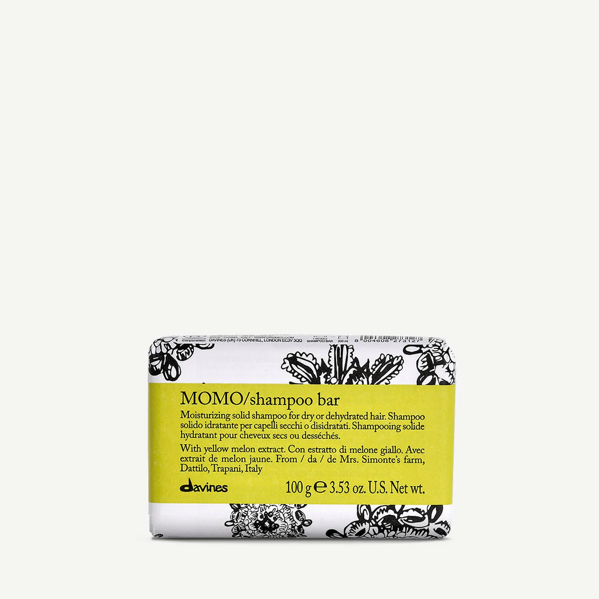 Davines MOMO Shampoo Bar, 100 г
