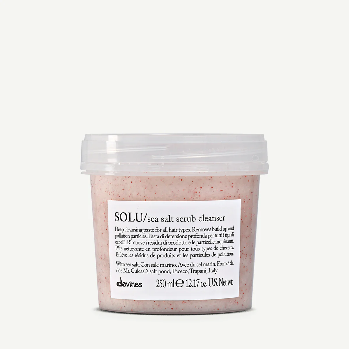 SOLU/sea salt scrub Davines